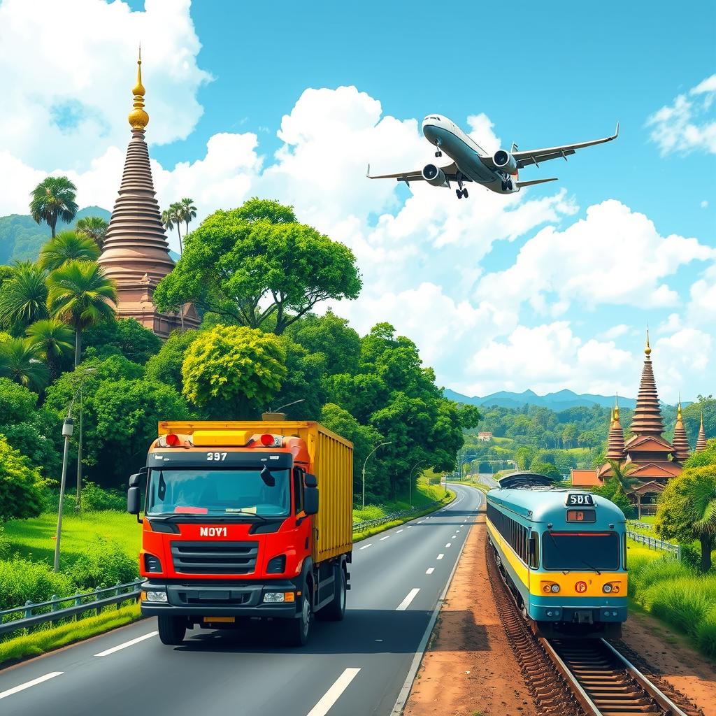 Доставка грузов из Мьянмы SRA «Silk Road Asia»