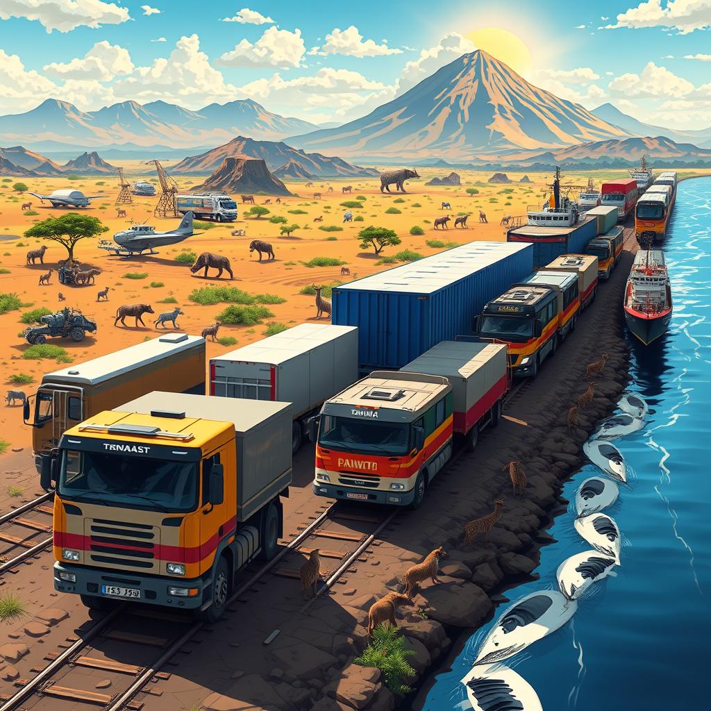 Доставка грузов из Кении SRA «Silk Road Asia»