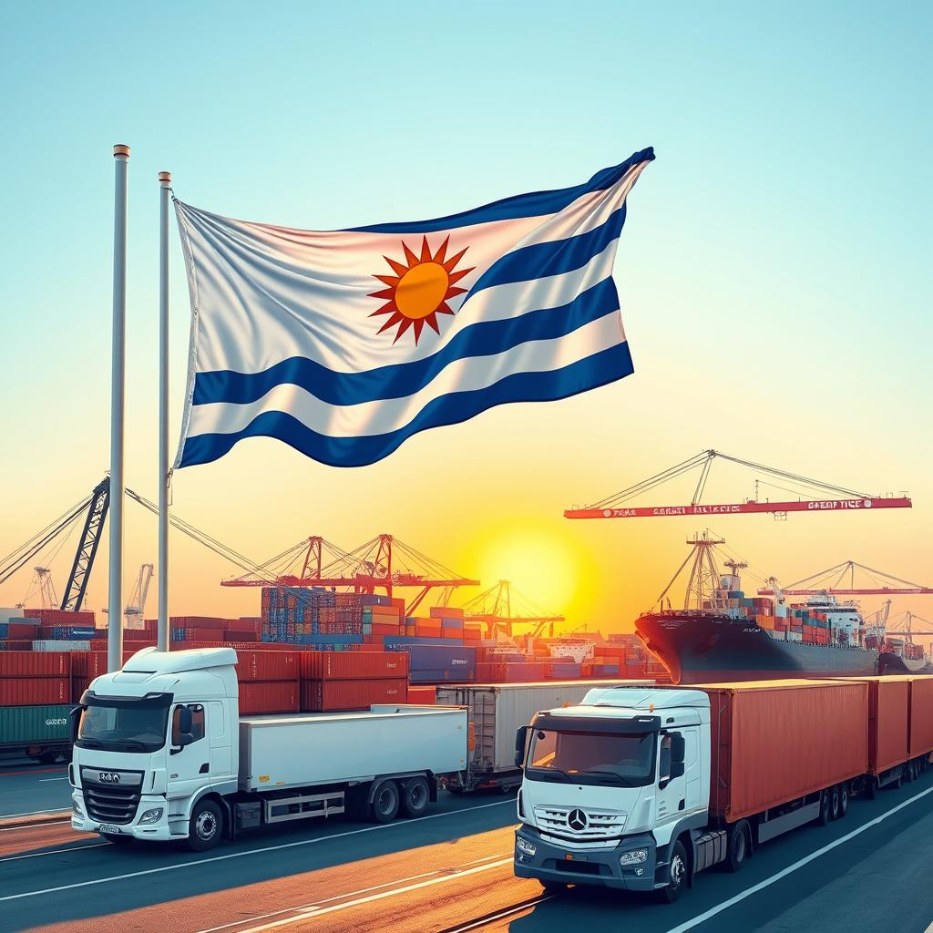 Доставка грузов из Уругвая SRA «Silk Road Asia»