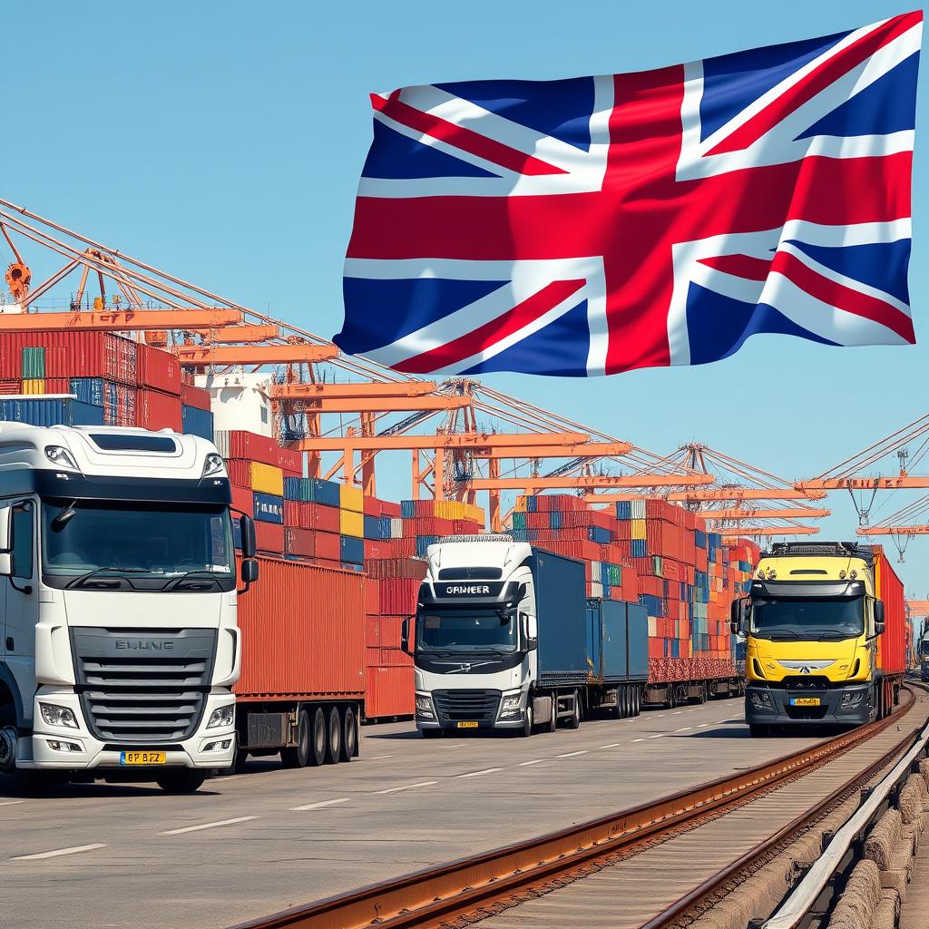 Доставка грузов из Англии SRA «Silk Road Asia»