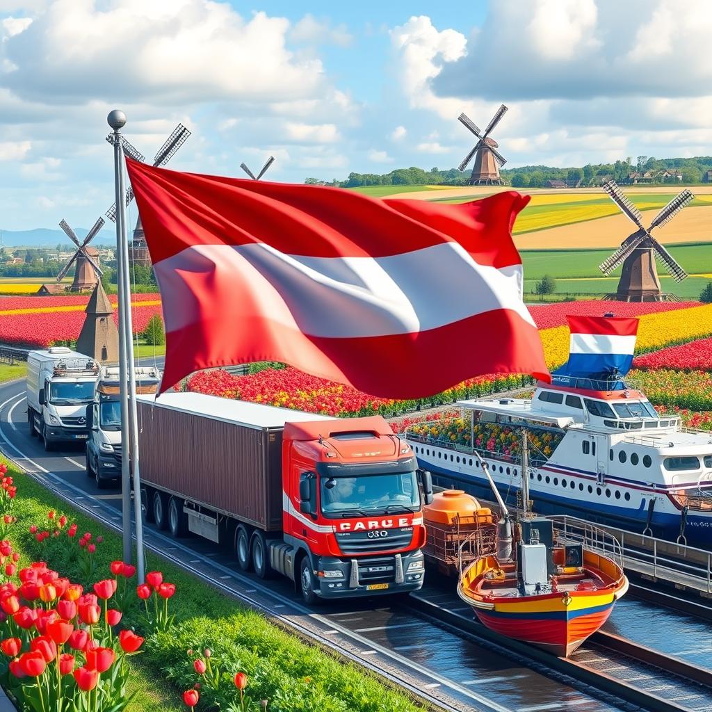 Доставка грузов из Нидерландов SRA «Silk Road Asia»
