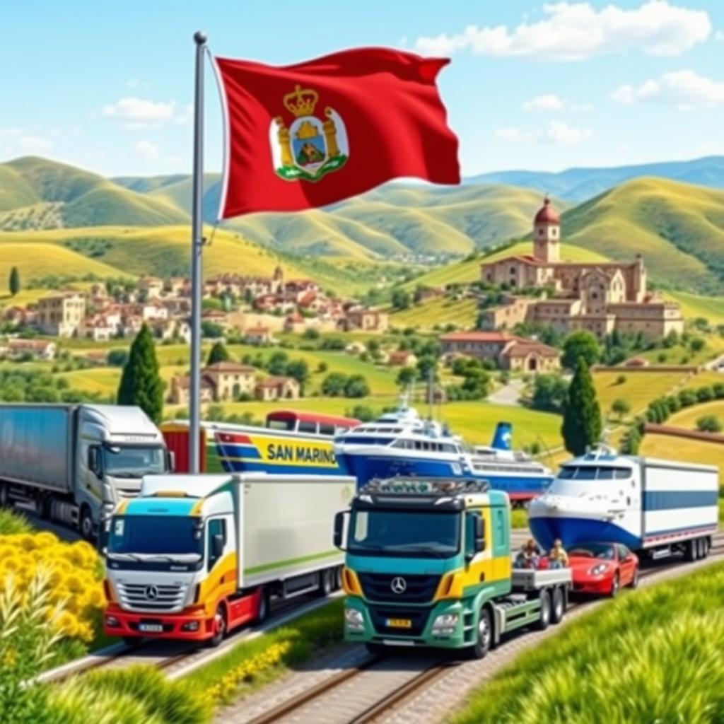 Доставка грузов из Сан-Марино SRA «Silk Road Asia»