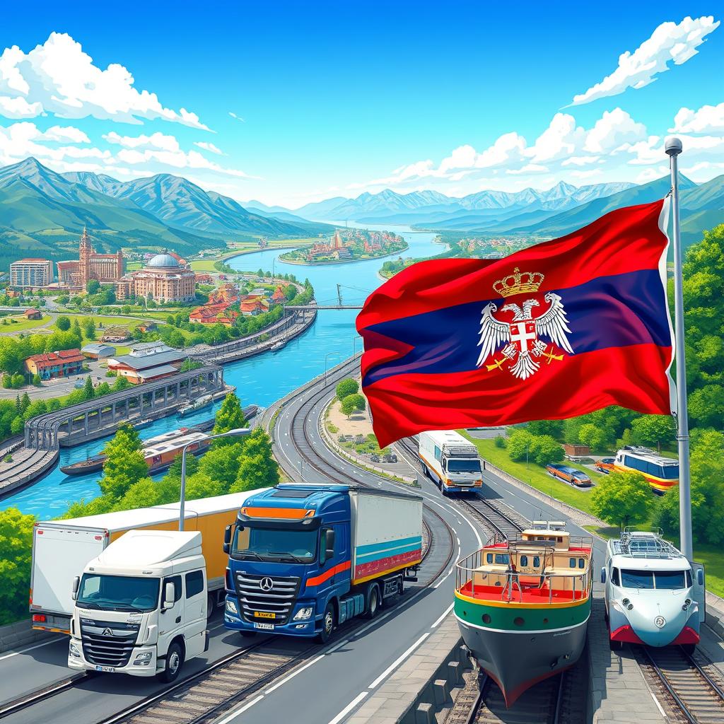 Доставка грузов из Сербии SRA «Silk Road Asia»