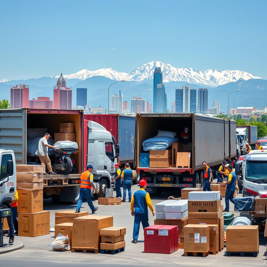 Грузоперевозки в Алматы с грузчиками | SRA «Silk Road Asia»