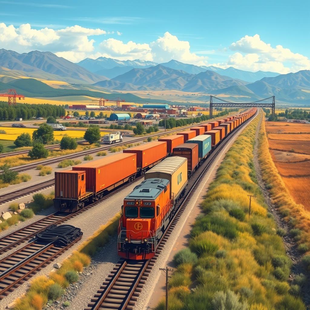 Железнодорожные перевозки грузов — международная доставка по ж/д SRA «Silk Road Asia»